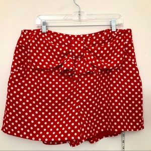Disney polka dot shorts